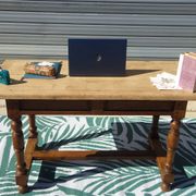 Table bureau en chêne masssif