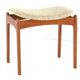 Erik Buch for O.D. mobler footstool - teak