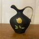 Antique Pitcher ROYAL Porcelain Bavaria Painted Decor + 22K Gold Vintage #C