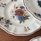 Set of 6 dessert plates Sarreguemines – Agreste model - earthenware