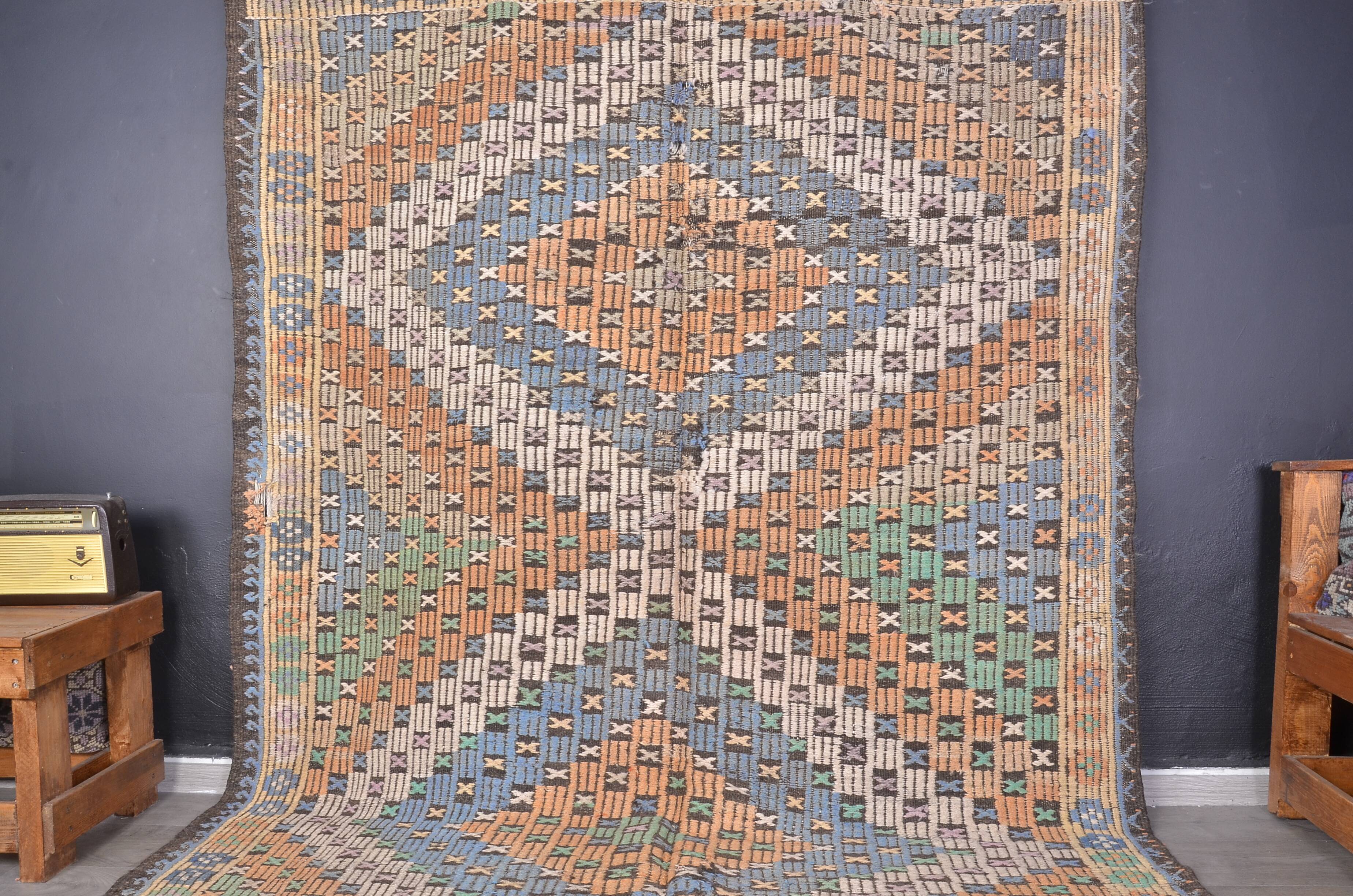 Anatolian Vintage Oushak Kilim sku1864