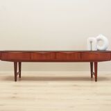 Teak lowboard, Danish design, 1970s, production: Denmark
