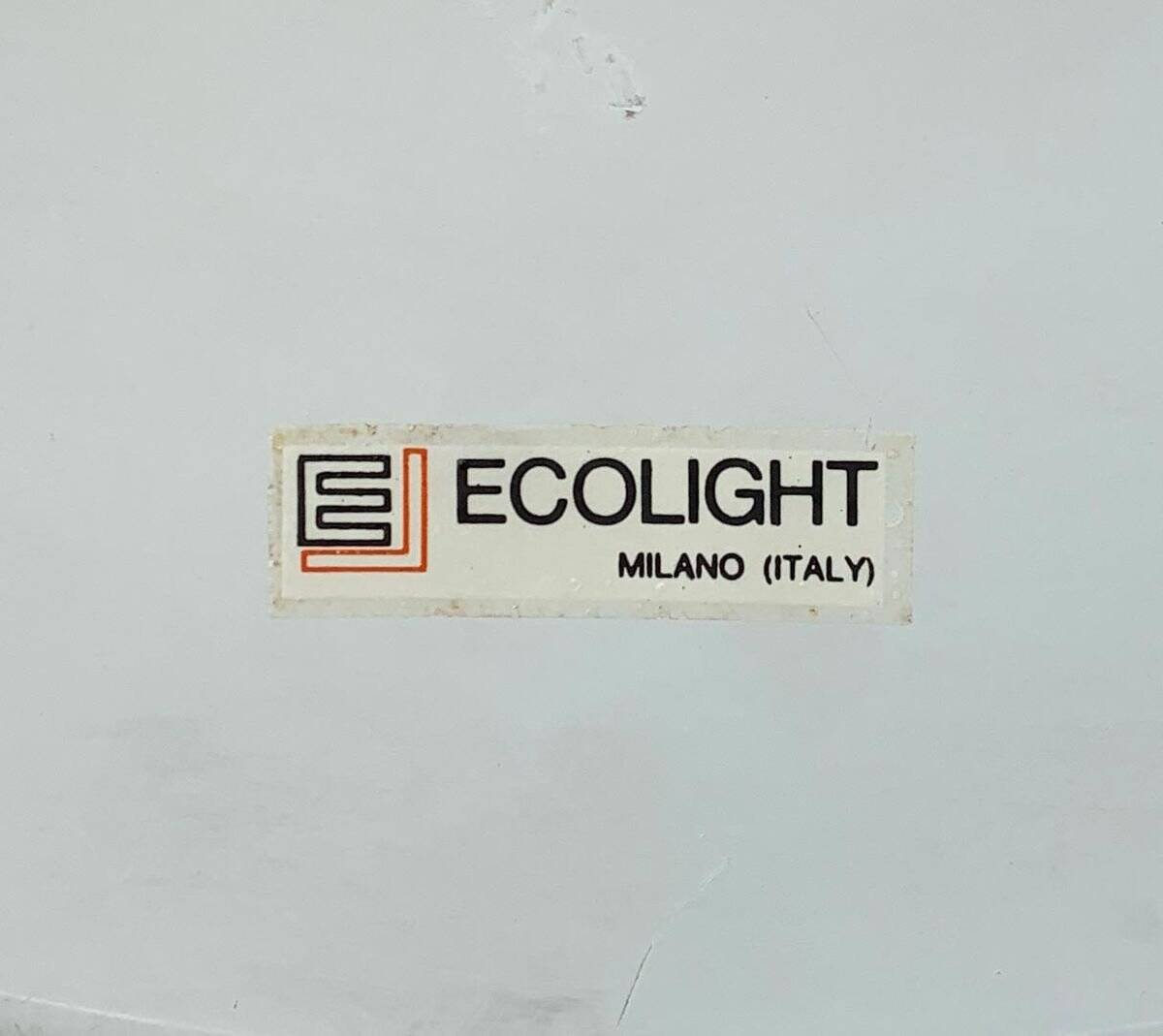 Italian table lamp from the mid-century space age by Gaetano Sciolari for Ecolight/Valenti.