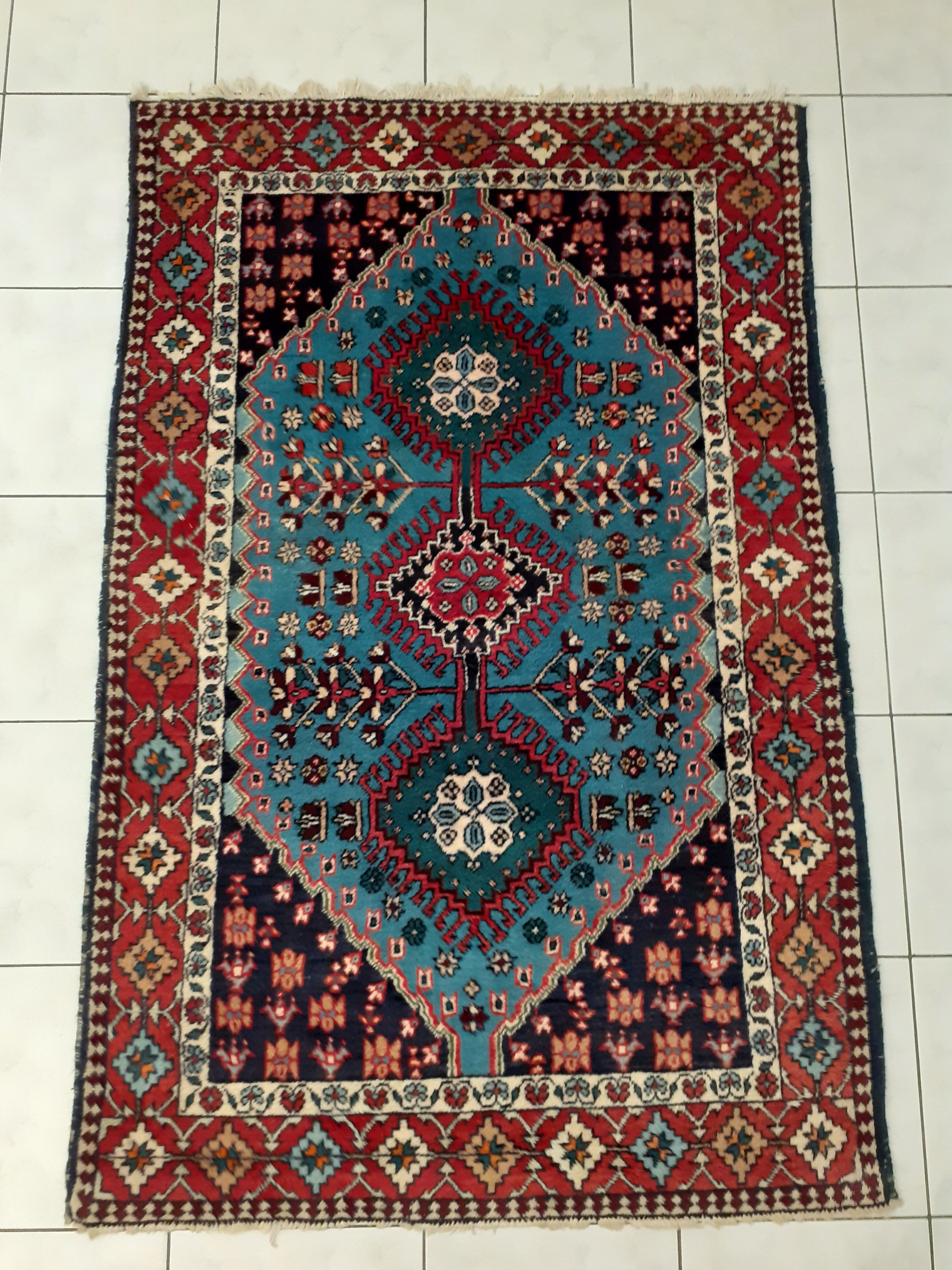 Handmade Yalameh Persian carpet