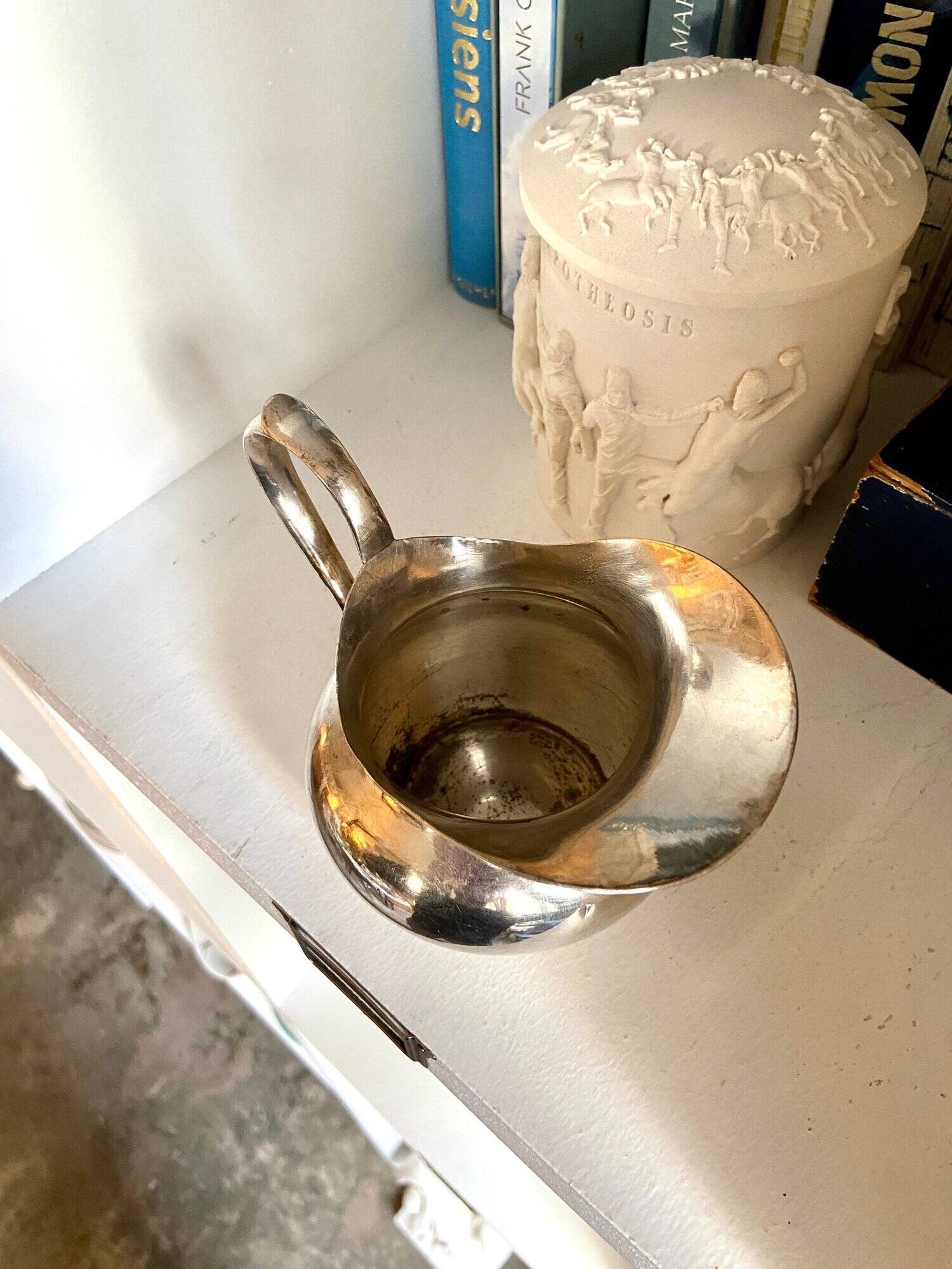 Pot à lait Christofle en métal argenté