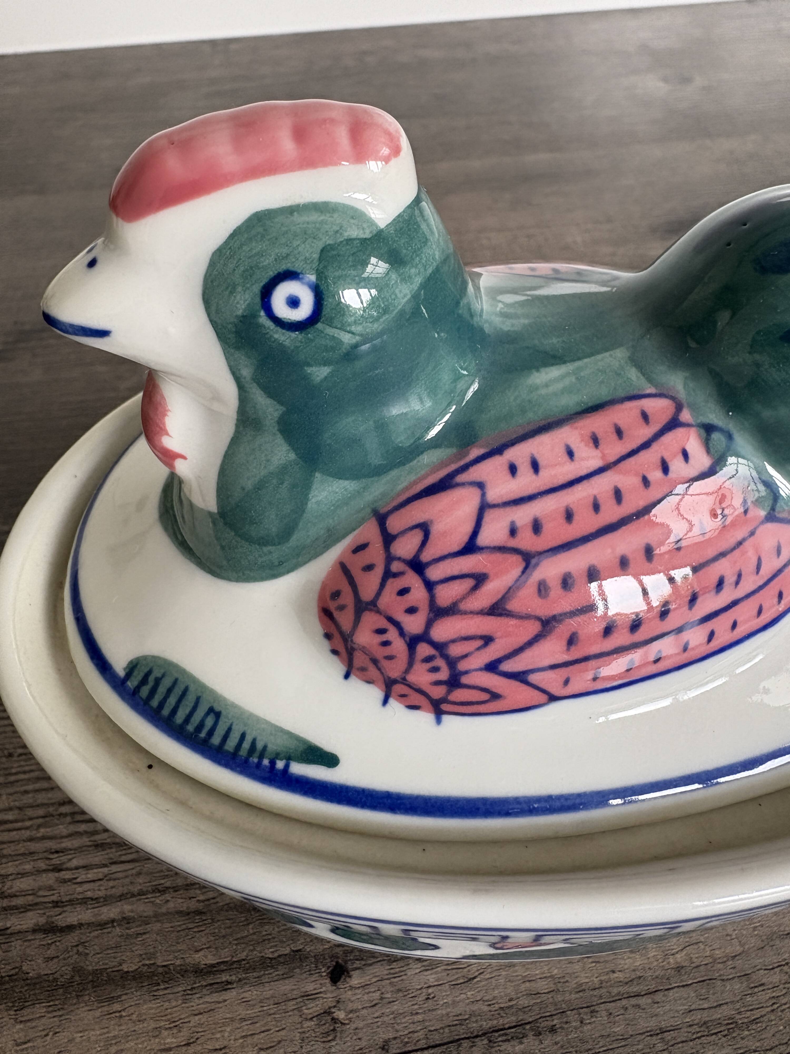 Antique Chinese porcelain terrine