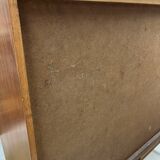 Scandinavian wooden high sideboard – 1960s
