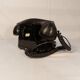 Ancien téléphone à cadran belge RTT 56B en bakélite noire