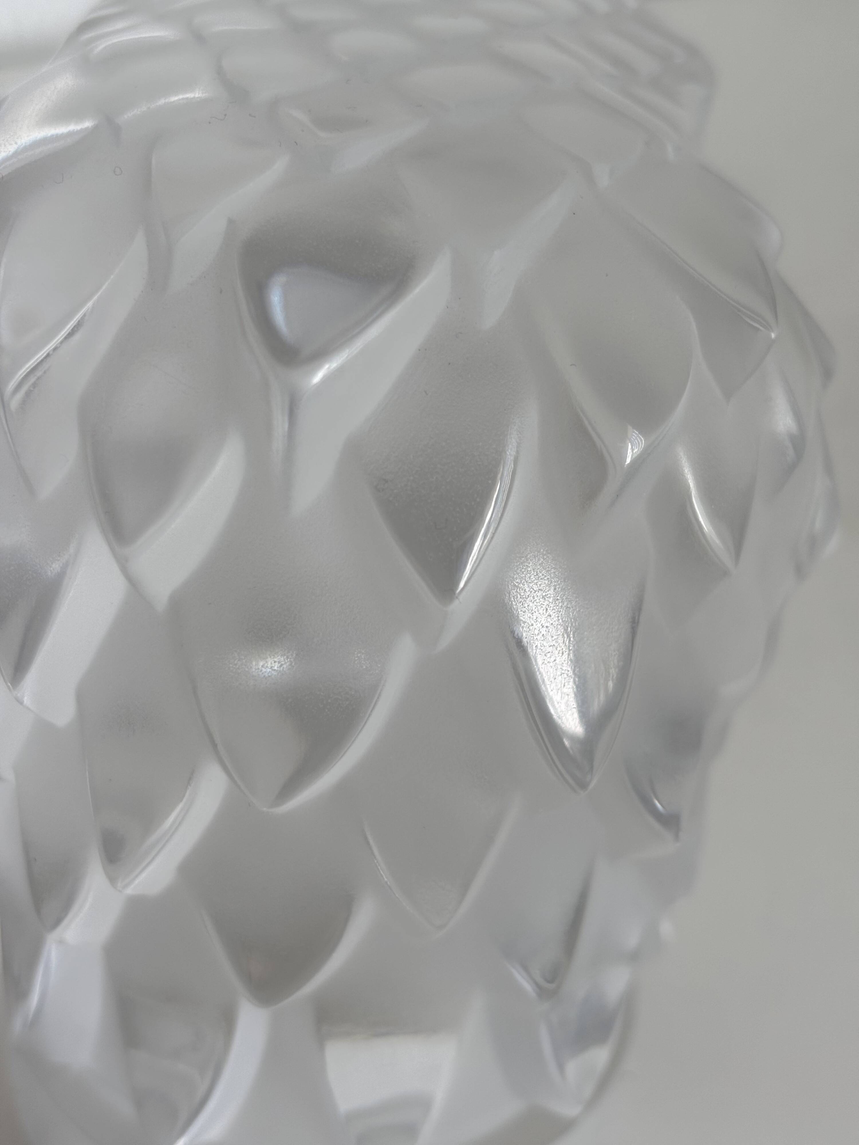 Lalique Eagle Head — Signed crystal from the 1980s