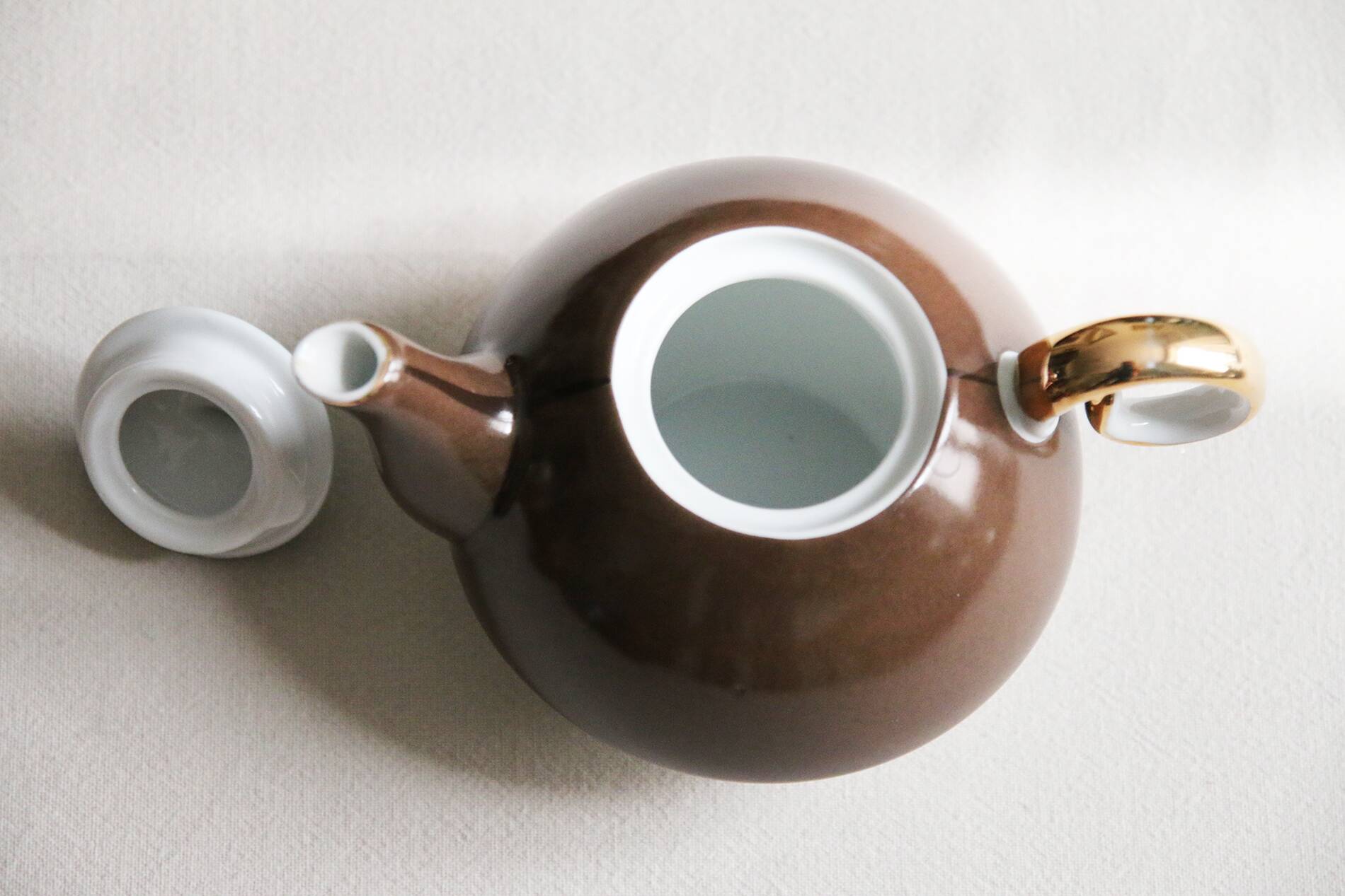 Silea teapot fine porcelain vintage