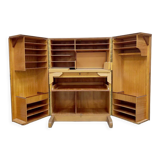 Vintage desk 'Magic Box' folding cabinet