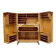 Vintage desk 'Magic Box' folding cabinet