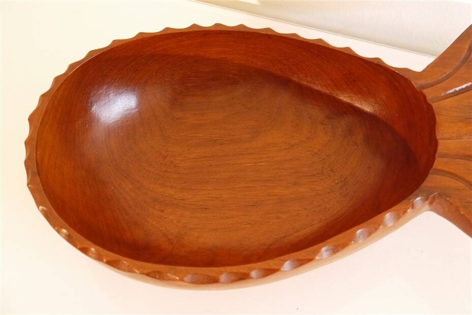 Scandinavian teak pocket 1960