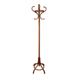 Vintage wooden parrot coat rack