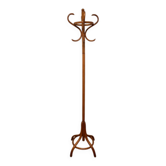 Vintage wooden parrot coat rack