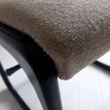 Duo of sleigh chairs