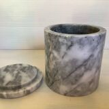 Gray White Marble Box