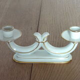 Porcelain candle holder