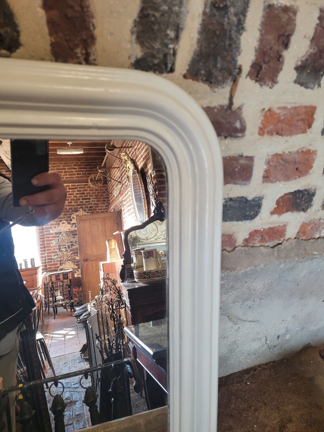 Miroir style Louis Philippe 69x58cms