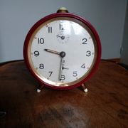 Jaz mechanical awakening late 60s burgundy red and gold