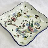 Antique hollow dish Gien cornucopia 1875/1935