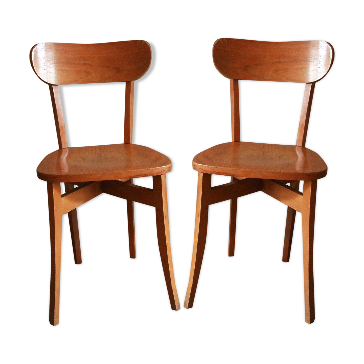 Pair of bistro chairs