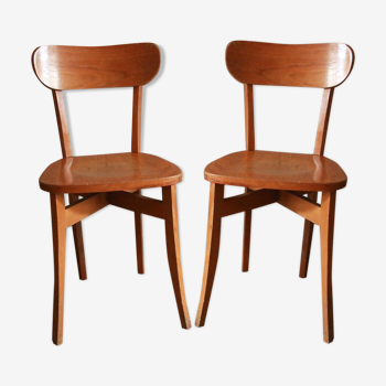 Pair of bistro chairs