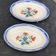 Lot composed of a deep dish and two small serving dishes, Elorn, digoin and sarreguemines model