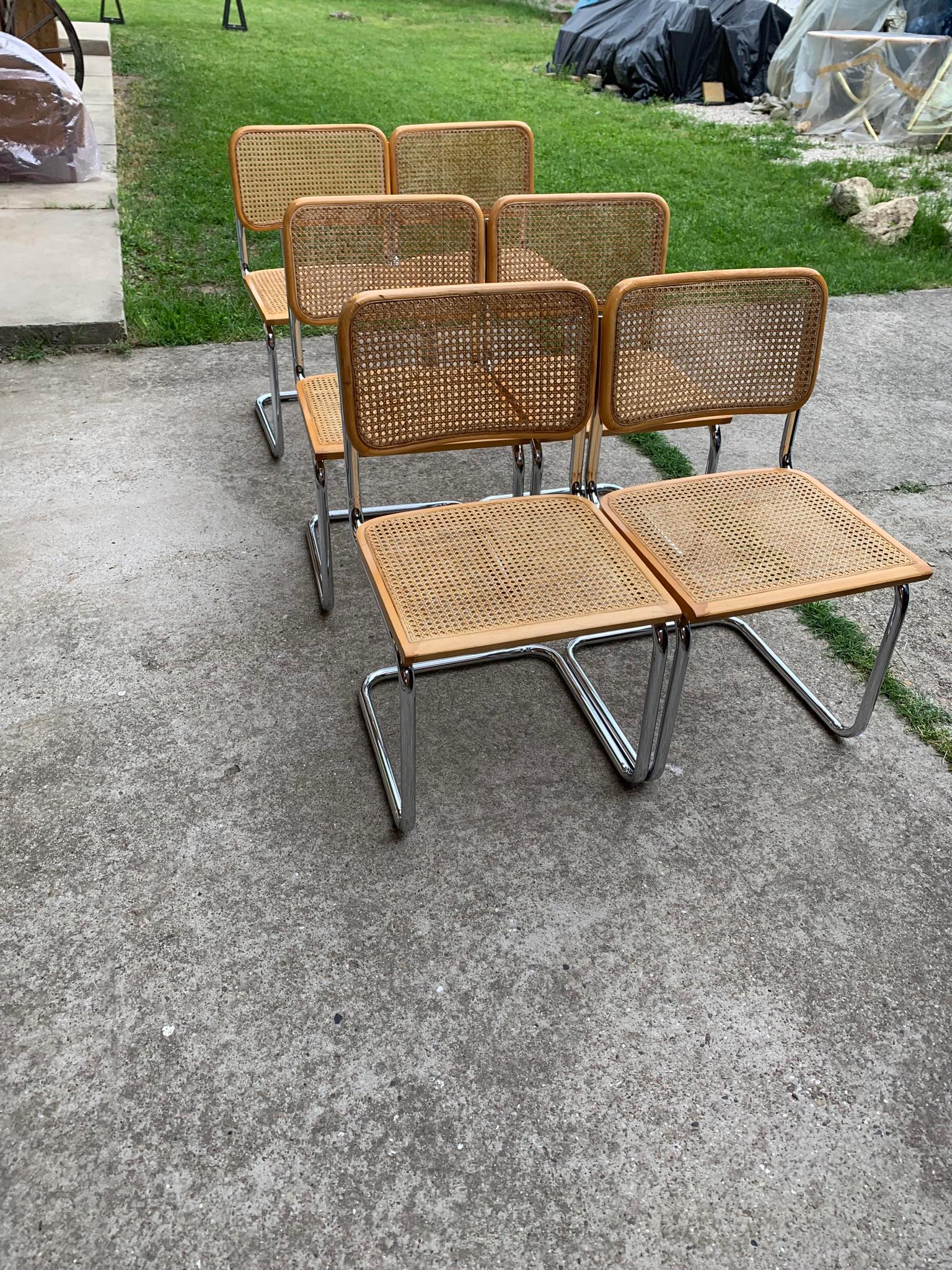 Chaises Marcel Breuer B32 Cesca, 70