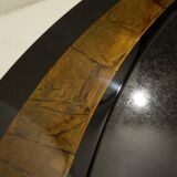 Large Coffee Table by Antonio Lupi 1/1 Black granite top - italy