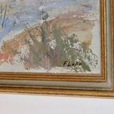 "Serene landscape" – F. Lodin