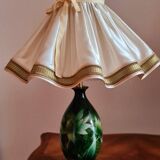 Green lamp signed Louis Drimmer