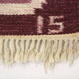 Swedish carpet, röllakan carpet is, ingegerd silow 1916-2005, 202 x 134 cm