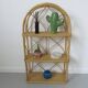 Bamboo rattan spread 60s 70s