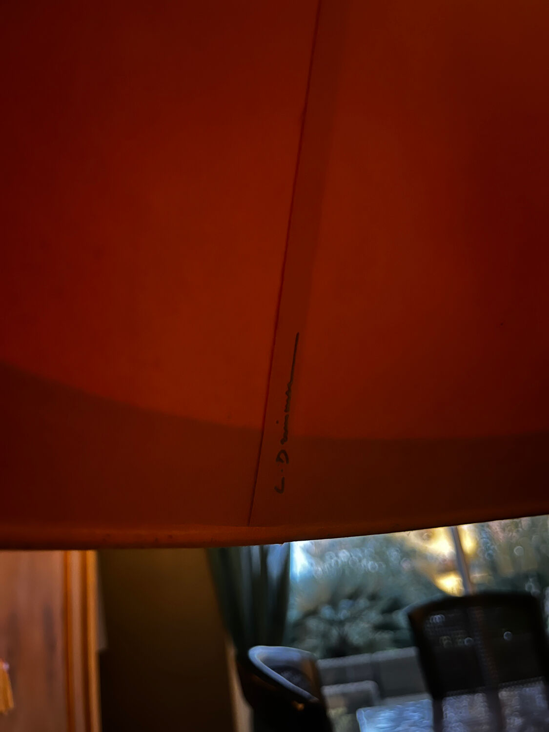 Large Louis Drimmer lamp signed 62cm - Chinoiserie Collection