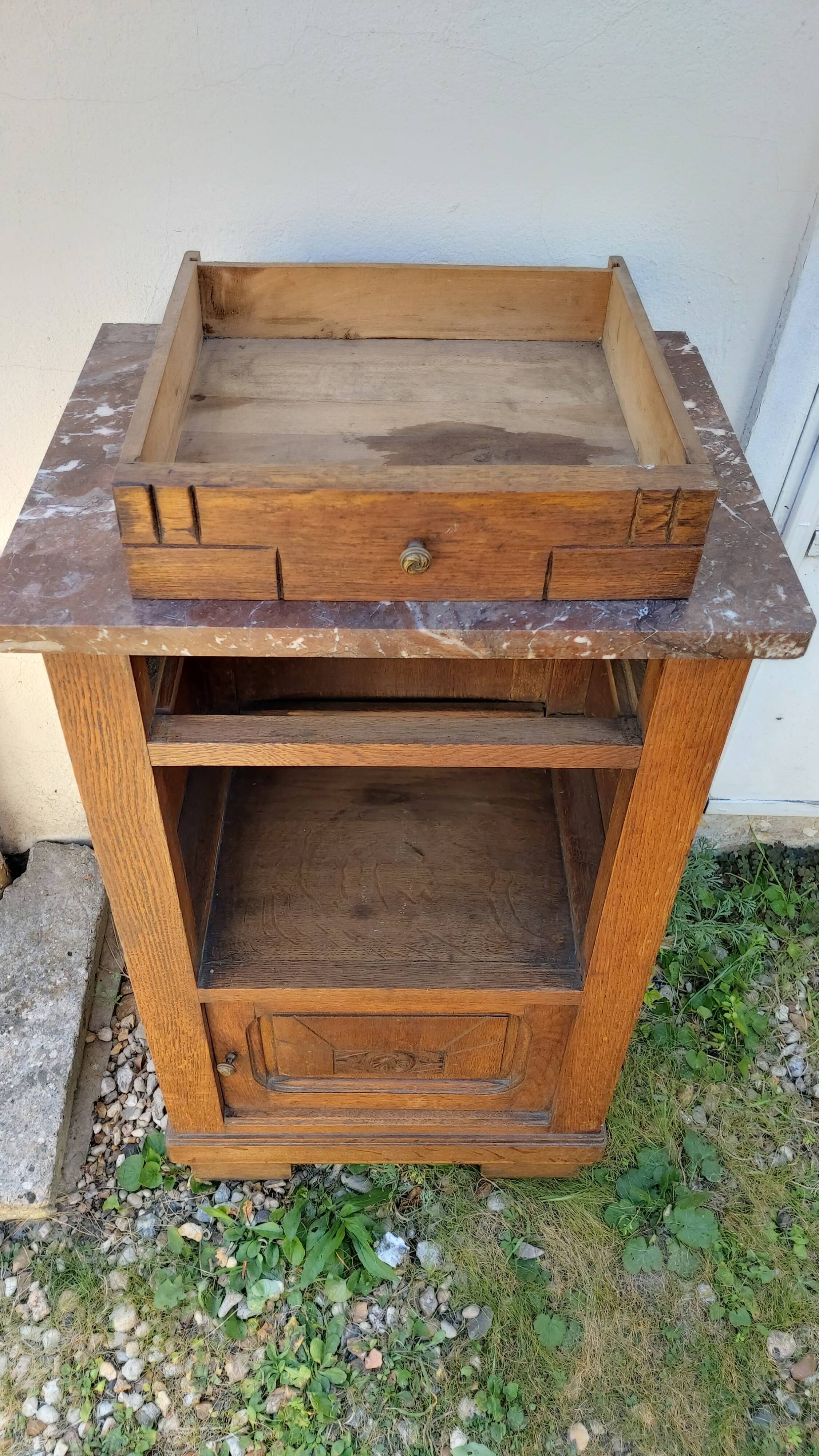 Art Deco bedside table