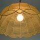 very beautiful mid century modern cocoon PENDANT LIGHT 1970s