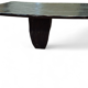 Table basse bois brut