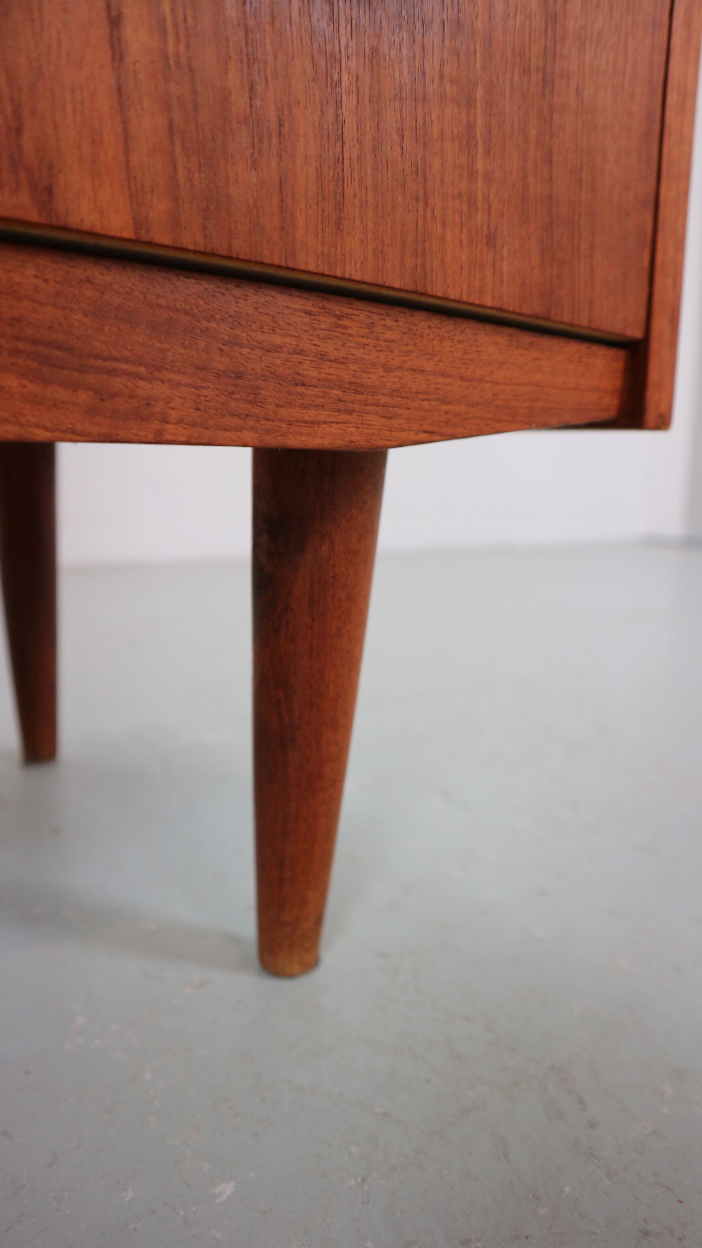 Mid- Century modern teak secretary- cabinet, 1960 Denmark