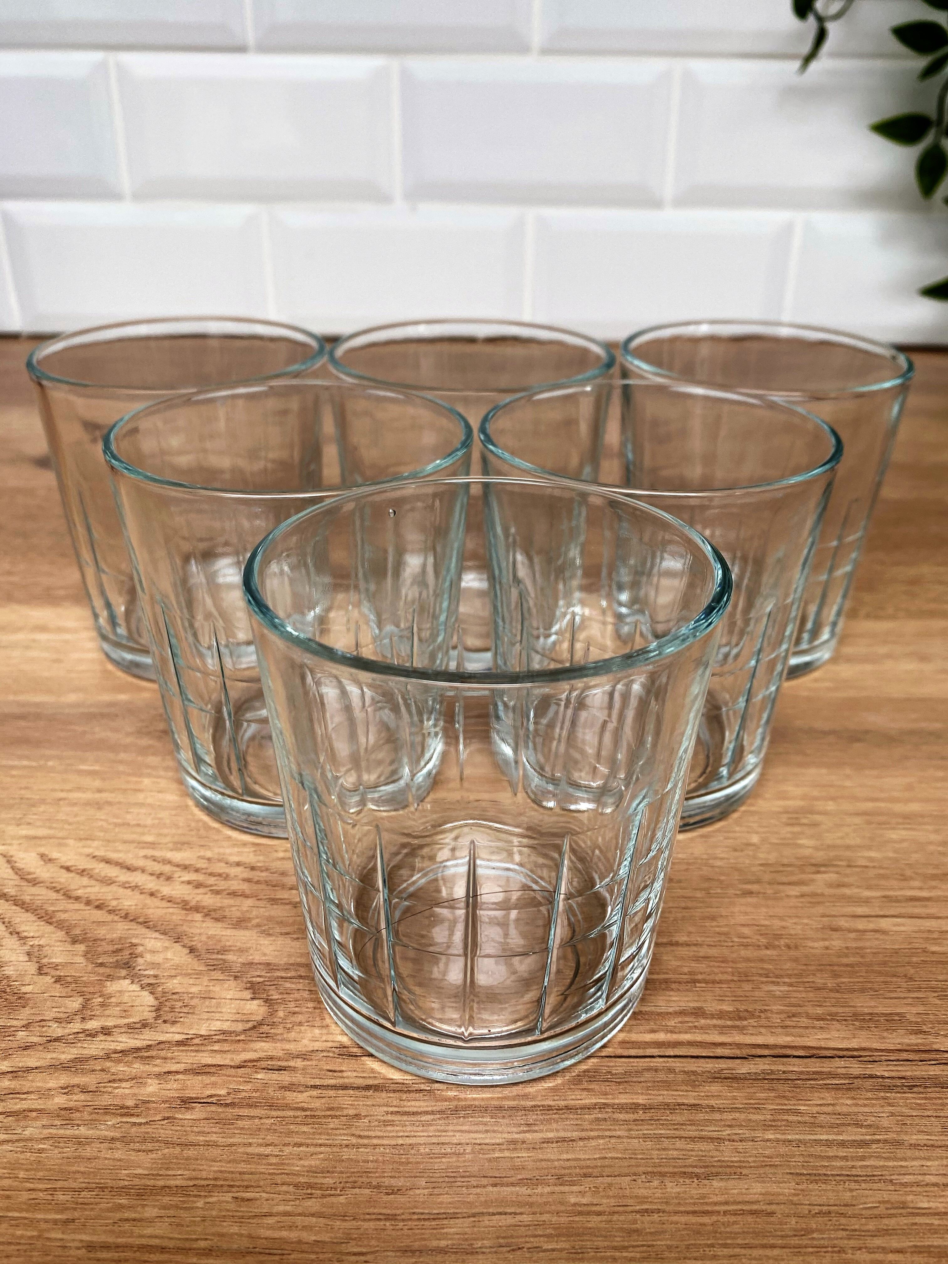 6 whiskey glasses
