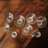 Verres à cocktail vintage, ensemble de 8