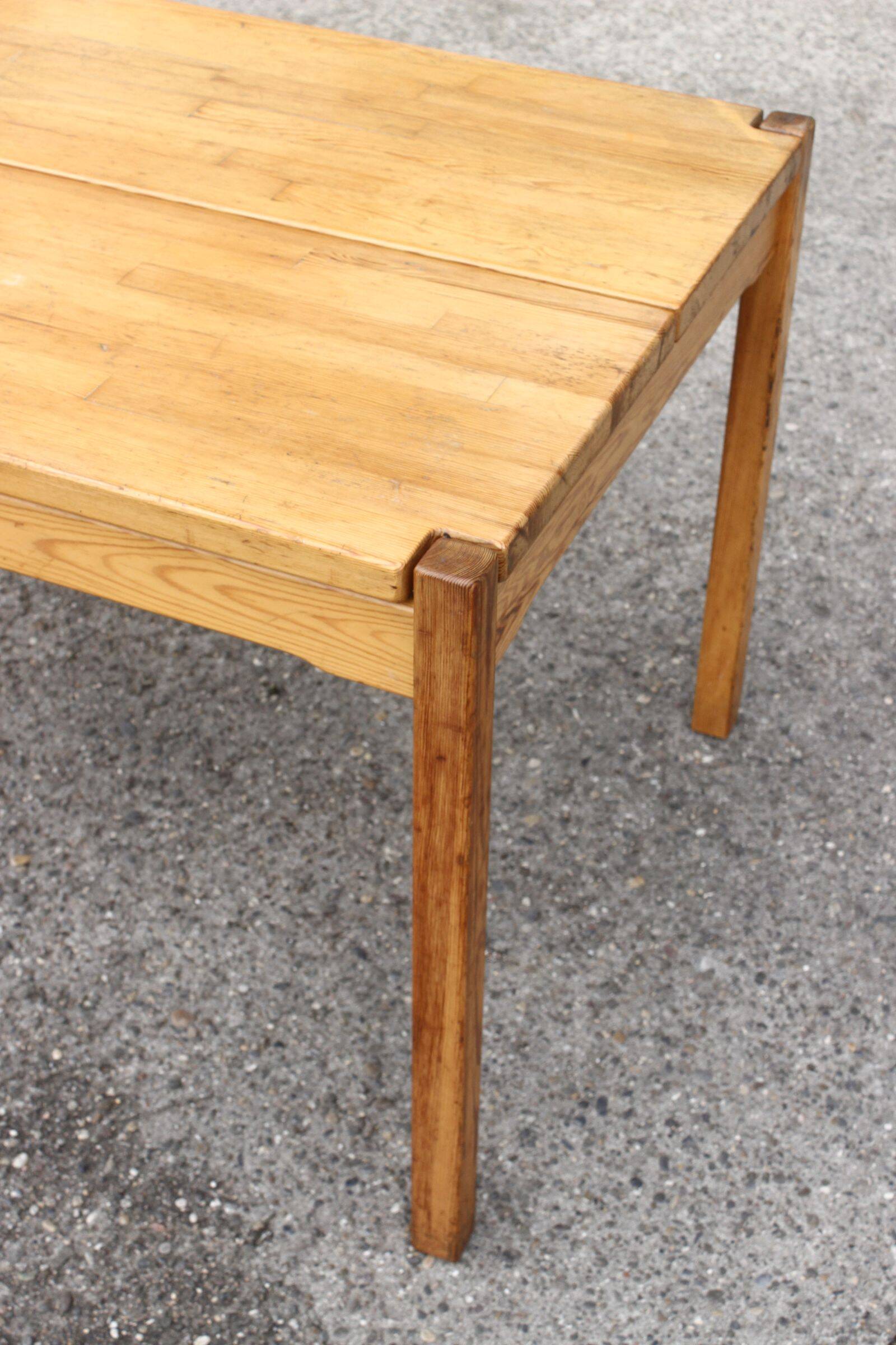Table à manger & chaises Hongisto en pin par Ilmari Tapiovaara pour Laukaan Puu