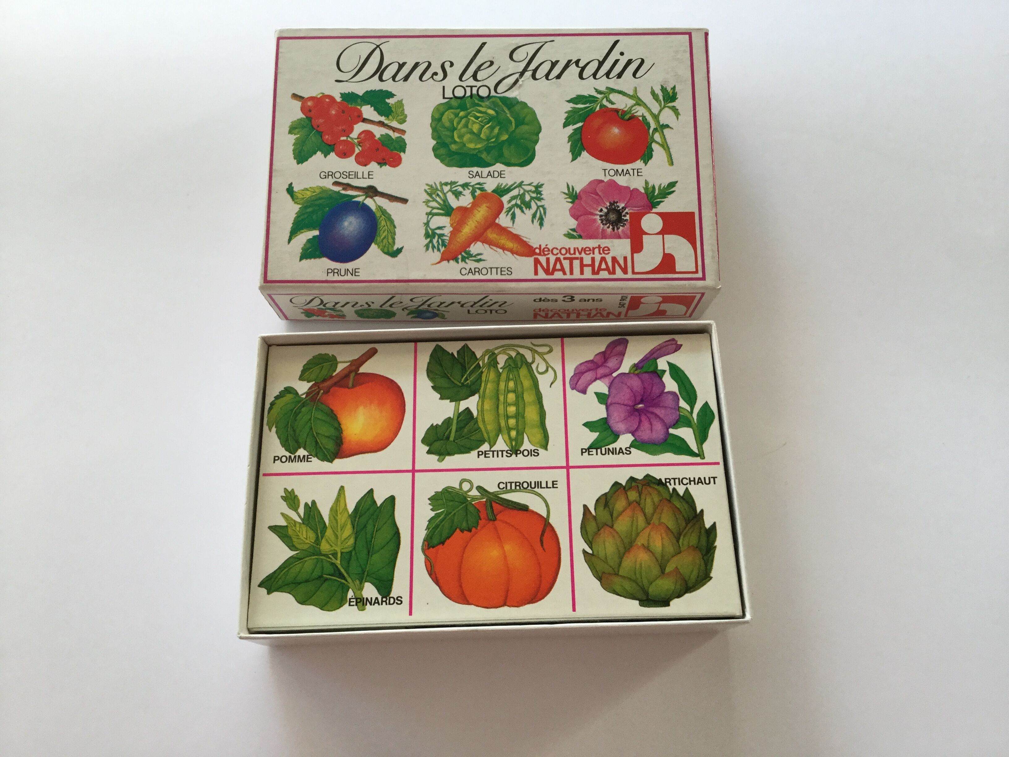 Lotto In the garden - card game