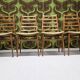 Lot of 4 Scandinavian chairs from the 1970s.