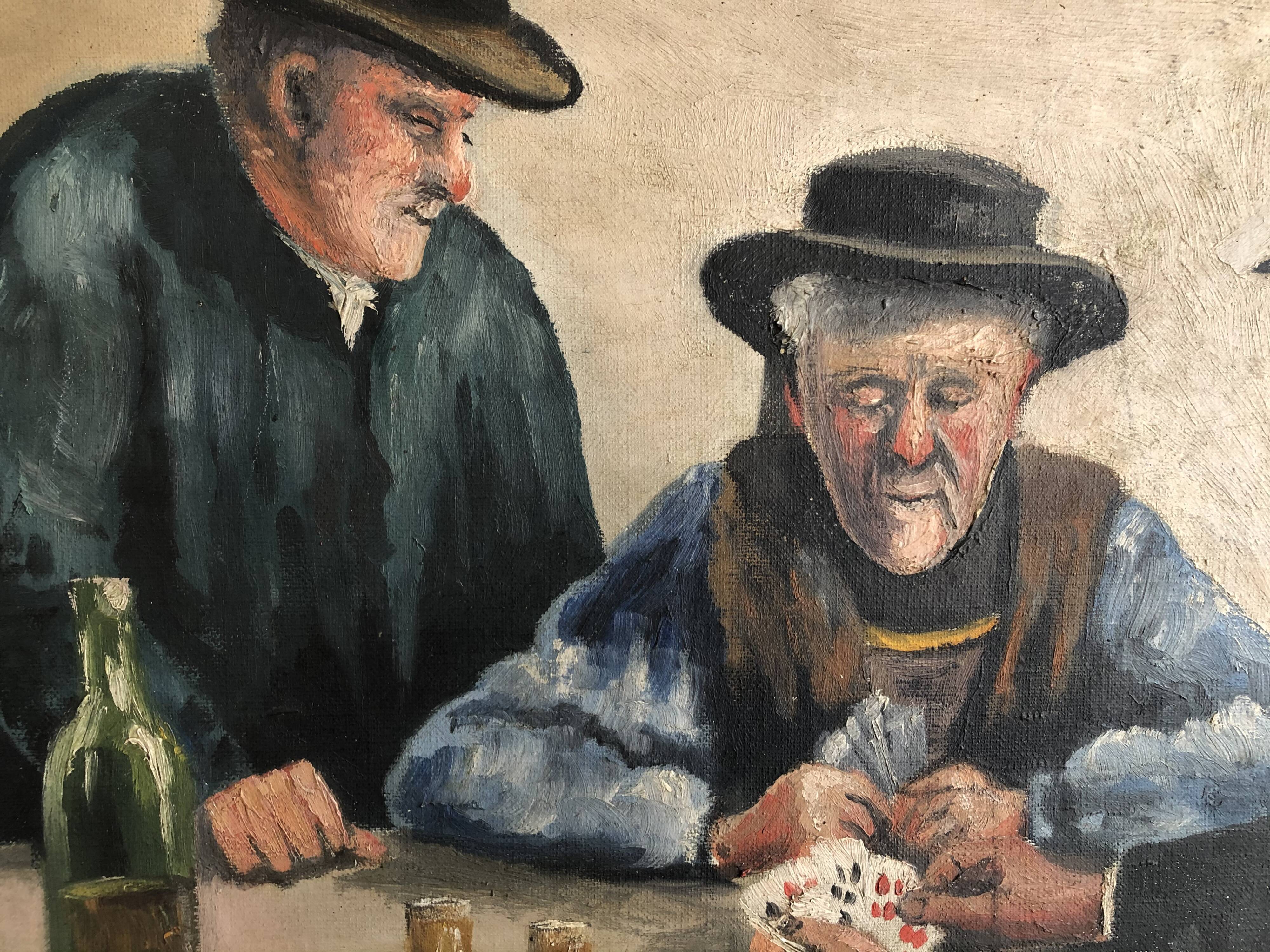 Signed oil on canvas