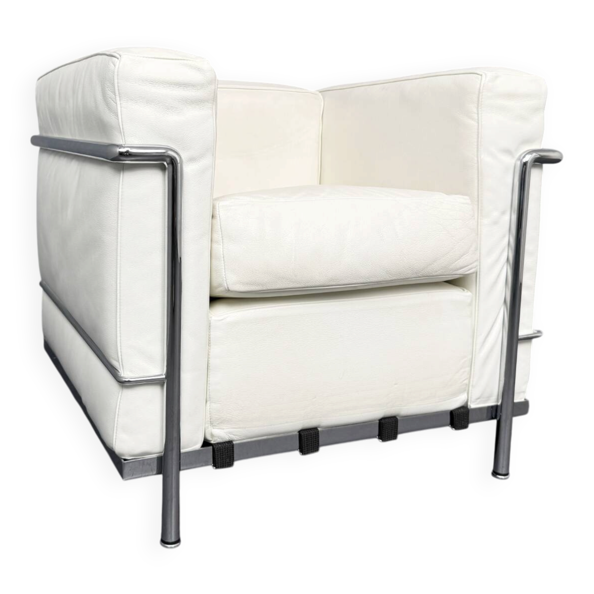 LC2 armchair by Le Corbusier for Cassina, Italy, 2000s