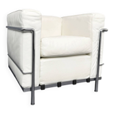 Fauteuil LC2 par Le Corbusier pour Cassina, Italie, années 2000