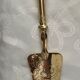 Vintage gold metal pie server – 1950s – with original case
