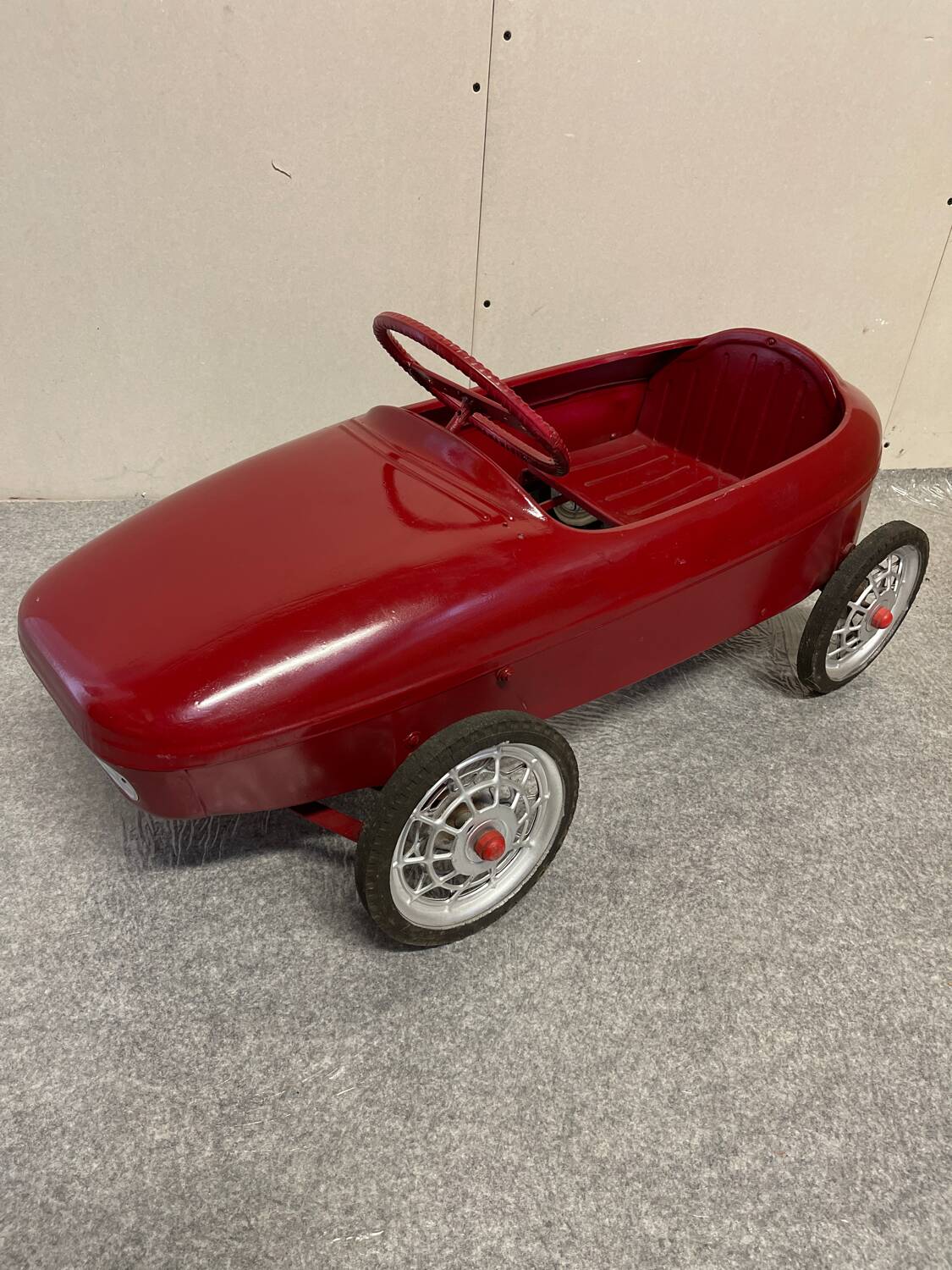 Old Morellet Guérineau Ferrari pedal car 1960's