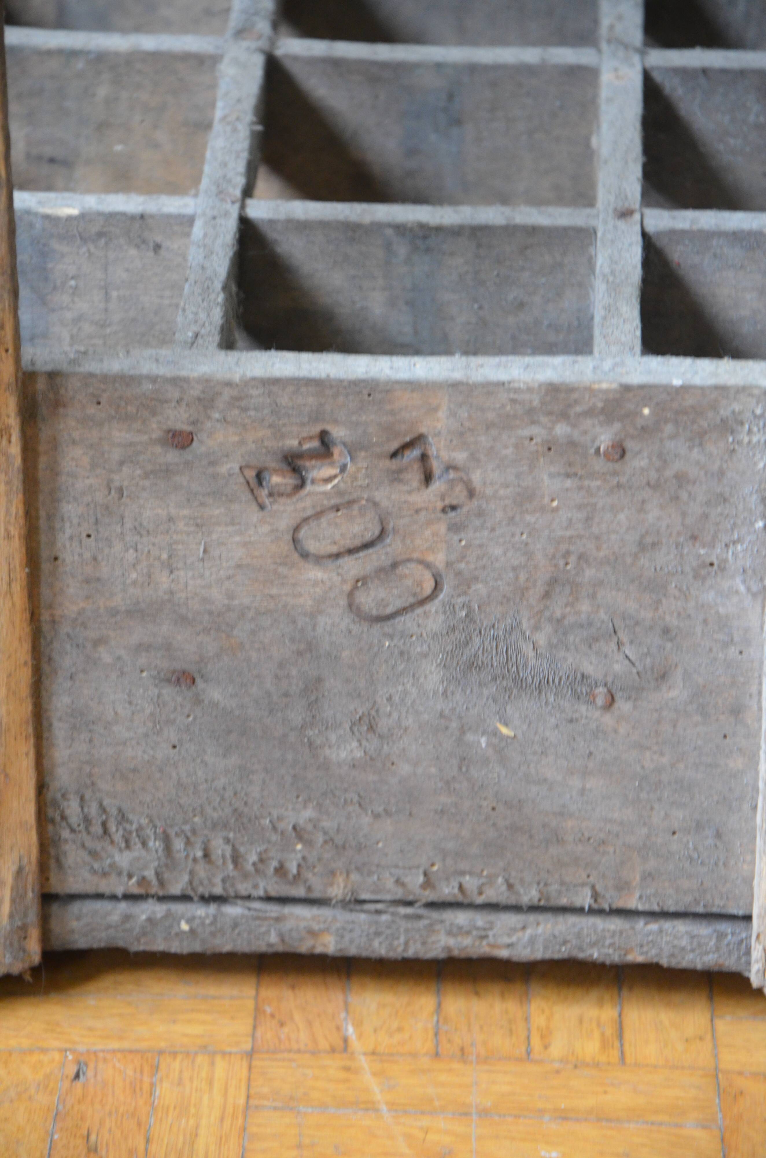 Wooden crate